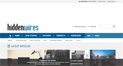 Desktop Screenshot of hiddenwires.co.uk